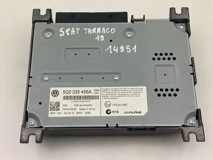 Seat Tarraco (2018 - ) 5Q0035456A Усилитель звука — фото 2