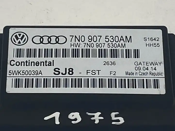 Skoda Superb B6 (3T) (2008 - 2015) 7N0907530AM Модуль Gateway — фото 4