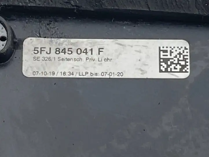 Seat Tarraco (2018 - ) 5FJ845041F Заднее боковое стекло — фото 4