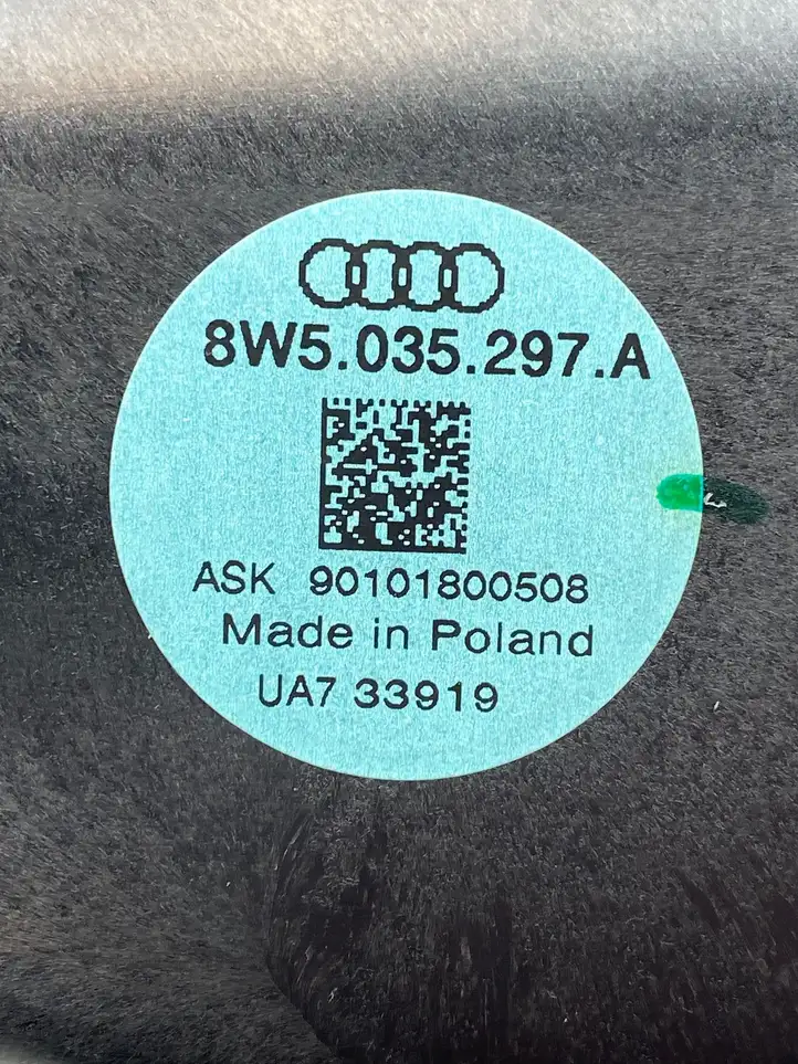 Audi A4 S4 B9 8W (2019 - ) 8W5035297A Динамики передних дверей — фото 6