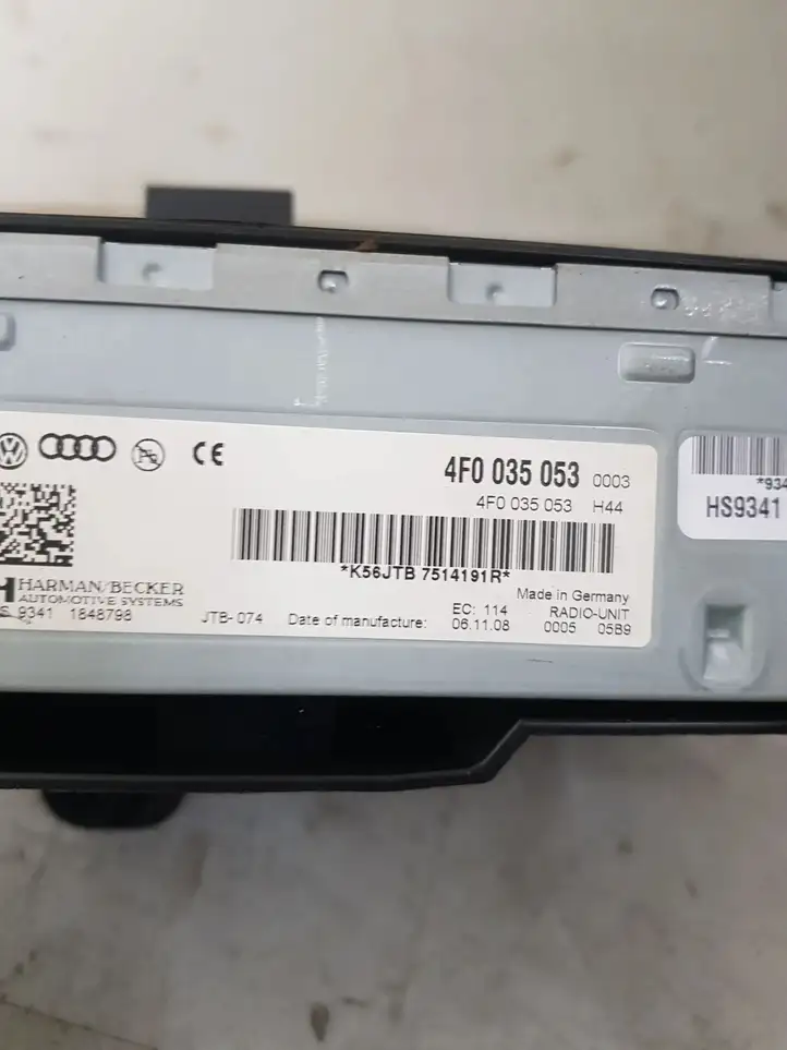 Audi Q5 SQ5 (2008 - 2012) 4F0035053 Магнитола / мультимедийная система — фото 2