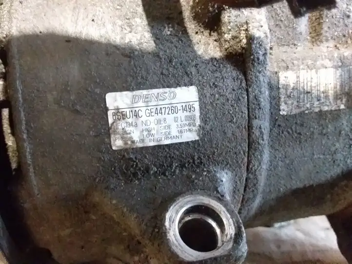 Toyota Verso (2009 - 2012) 6SEU14CGE447260 Компрессор (насос) кондиционера воздуха — фото 5