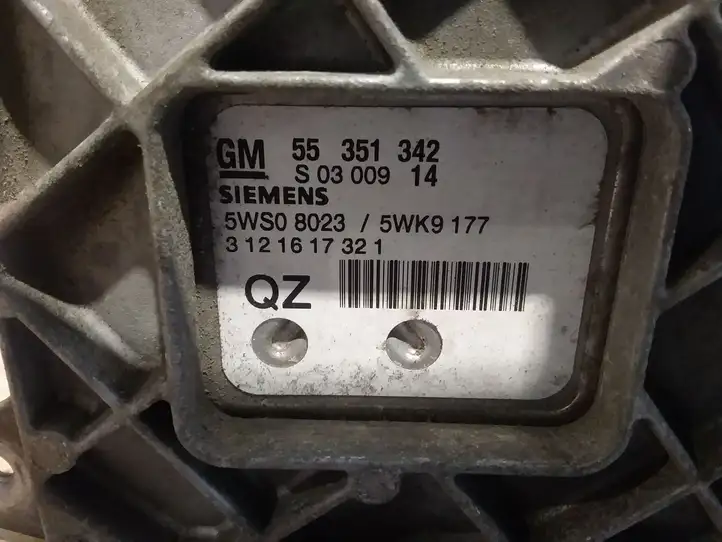 Opel Vectra C (2002 - 2005) 55351342 Блок управления двигателем (ЭБУ) — фото 2