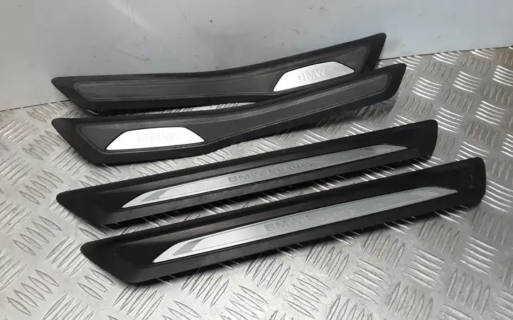 BMW 3 F30 F35 F31 (2012 - 2018) 51477289225 Внутренняя обшивка порога (комплект) — фото 1