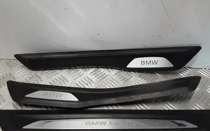 BMW 3 F30 F35 F31 (2012 - 2018) 51477289225 Внутренняя обшивка порога (комплект) — фото 2