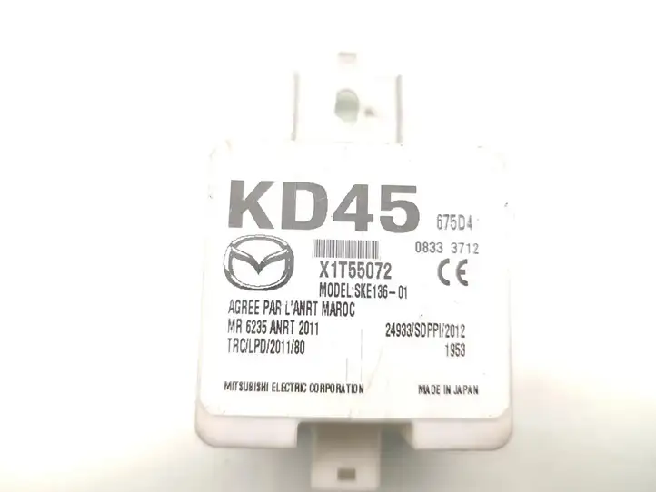 Mazda 5 (2010 - 2016) KD45675D4 Блок бесключевого доступа — фото 6