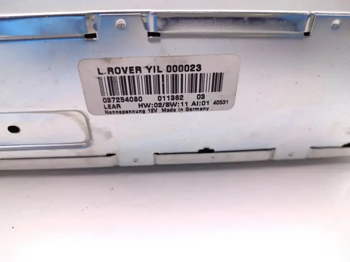 Land Rover Range Rover L322 (2005 - 2009) 037254080 Контроллер мультимедийной системы — фото 6