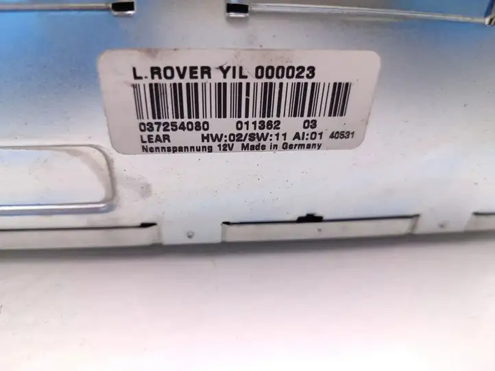 Land Rover Range Rover L322 (2005 - 2009) 037254080 Контроллер мультимедийной системы — фото 7