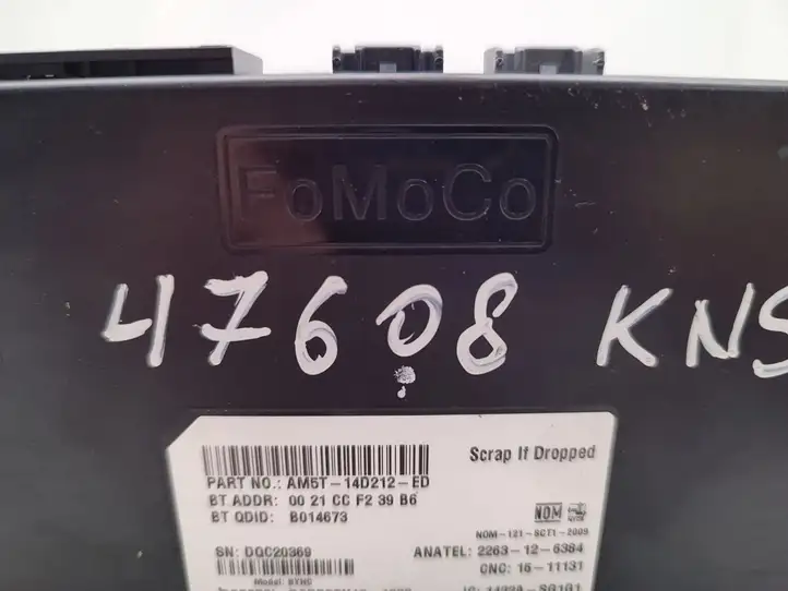 Ford Focus (2011 - 2015) AM5T-14D212-ED Bluetooth модуль — фото 7