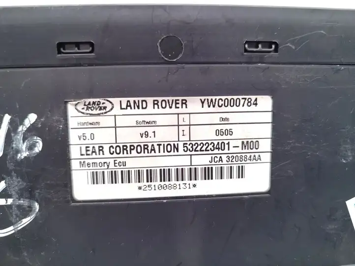 Land Rover Discovery 3 - LR3 (2004 - 2009) YWC000784 Блок управления сиденьем — фото 6