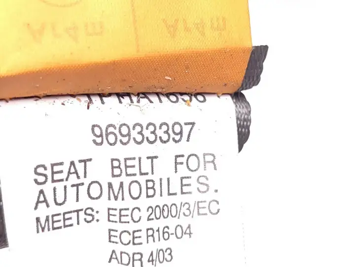 Chevrolet Lacetti (2008 - 2013) 96933397 Задний ремень безопасности — фото 6