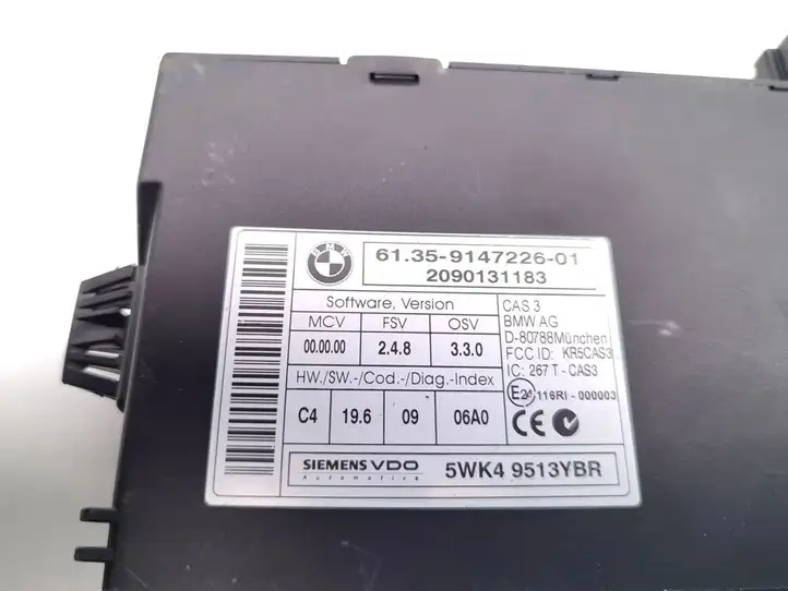 BMW 5 E60 E61 (2004 - 2010) 9147226 Модуль комфорта — фото 6