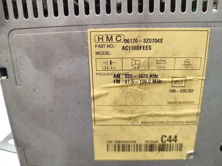 Hyundai i40 (2011 - ) 96170-3Z0704X Магнитола / мультимедийная система — фото 6