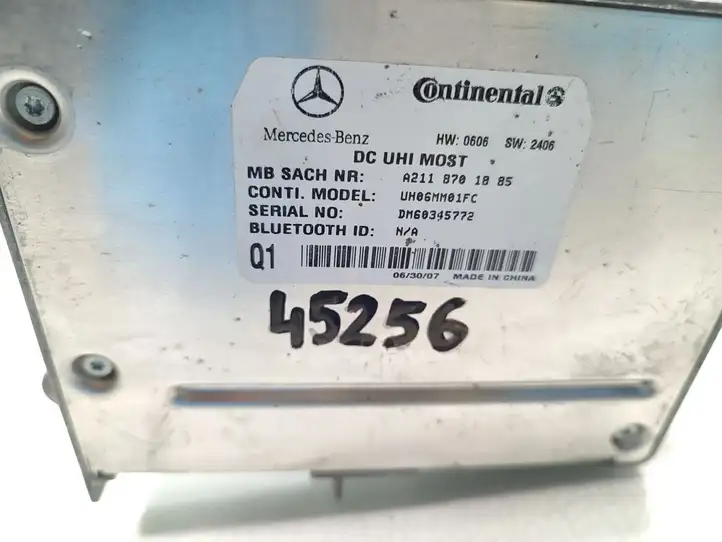 Mercedes-Benz ML W164 (2005 - 2011) A2118701885 Bluetooth модуль — фото 7