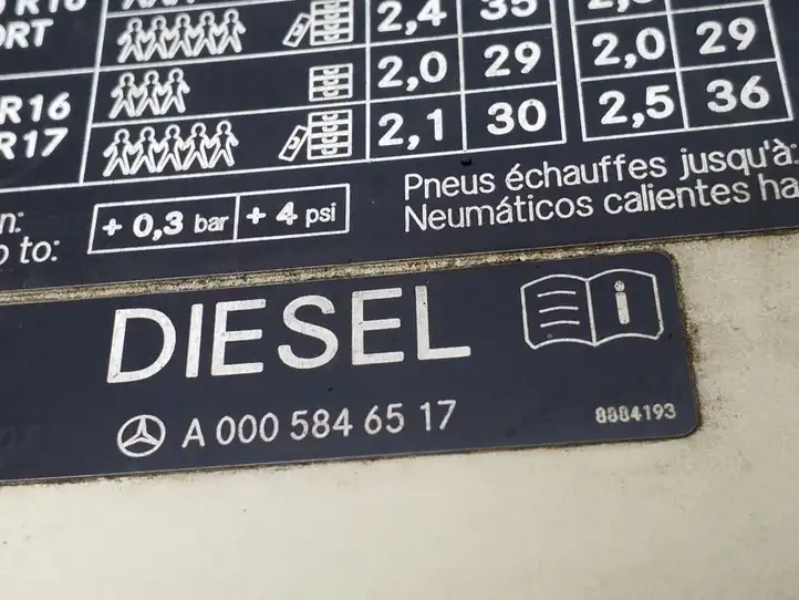 Mercedes-Benz E W211 (2002 - 2009) A2115845415 Крышка топливного бака — фото 7