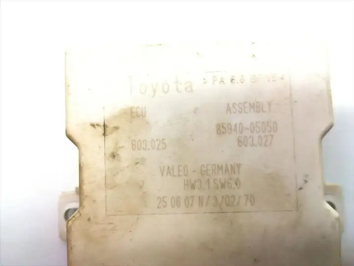 Toyota Avensis T250 (2006 - 2009) 85940-05050 Реле стеклоочистителей — фото 5
