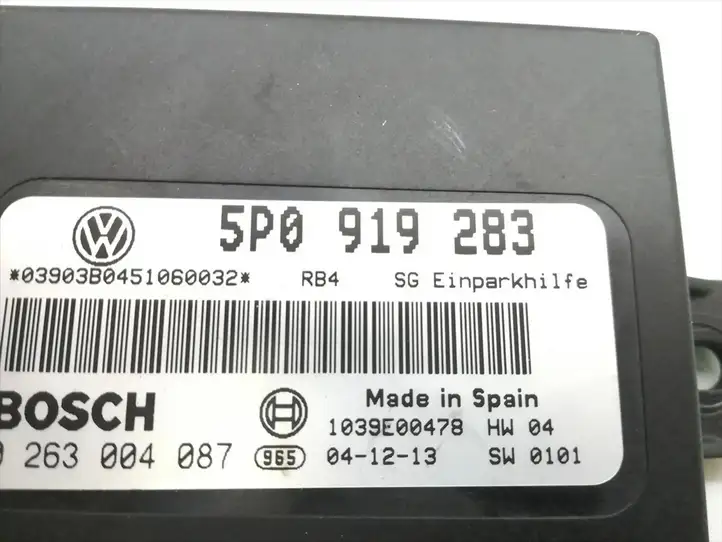 Seat Altea (2004 - 2009) 5P0919283 Блок управления парктрониками — фото 5