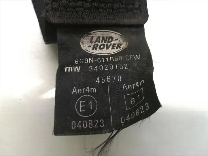 Land Rover Freelander 2 - LR2 (2006 - 2010) 6G9N-611B68-CEW Задний ремень безопасности — фото 5