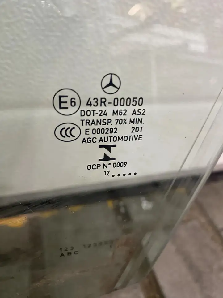 Mercedes-Benz GLC X253/C253 (2015 - ) 43R00050 Стекло передней двери — фото 4