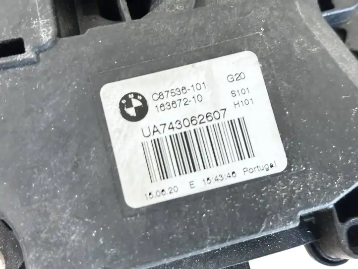 BMW 3 G20 G21 (2019 - ) C87536101 Доводчик крышки багажника — фото 8