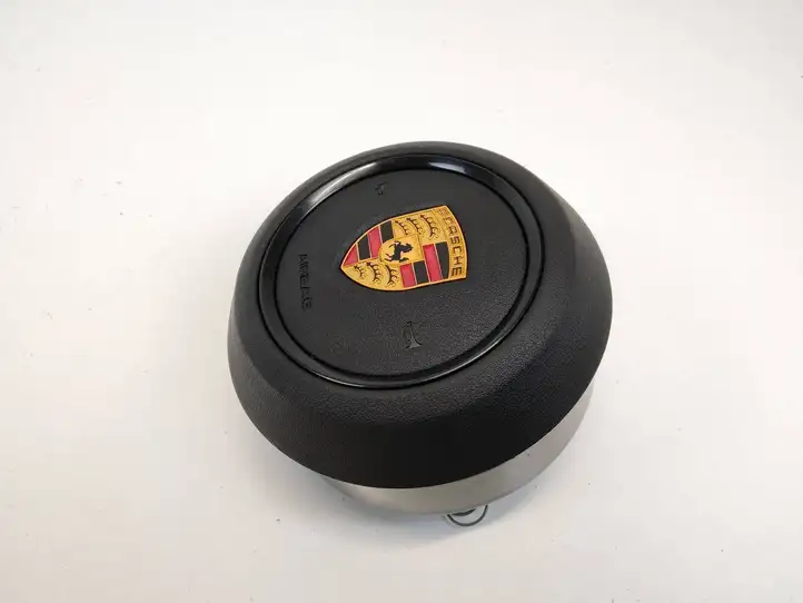 Porsche Taycan 9J1 (2019 - ) 9J1880201F Подушка безопасности руля — фото 2