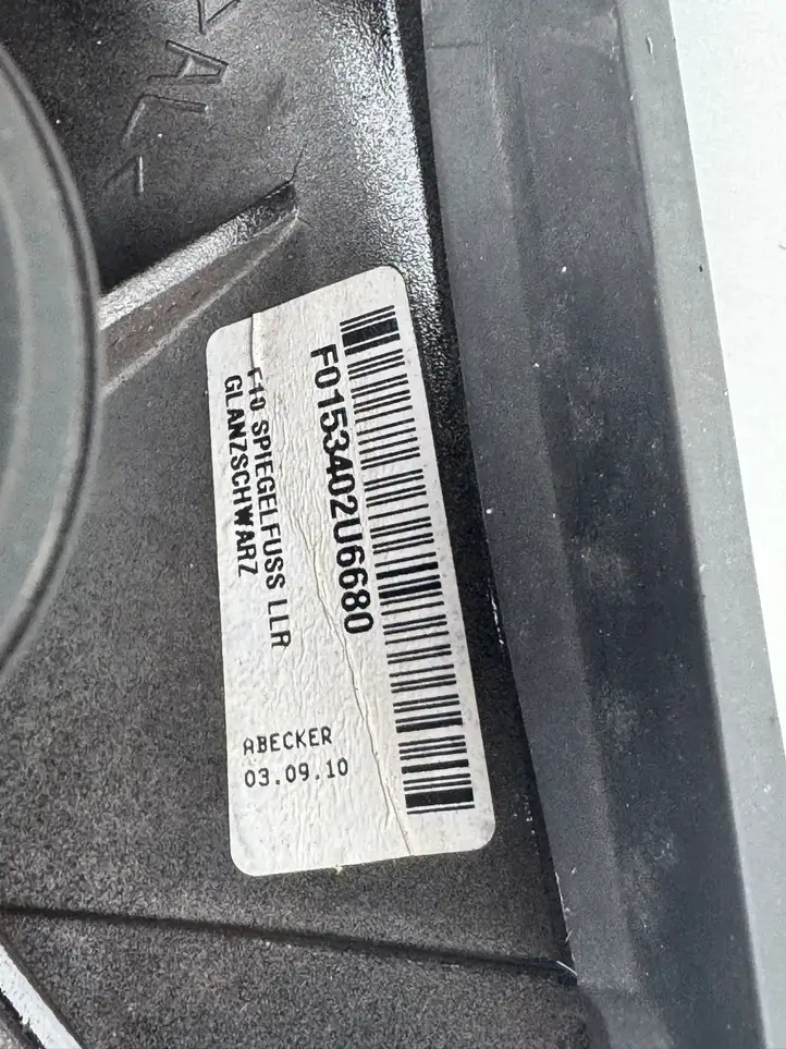 BMW 5 F10 F11 (2009 - 2016) F0153402U6680 Боковое зеркало с электроприводом — фото 2