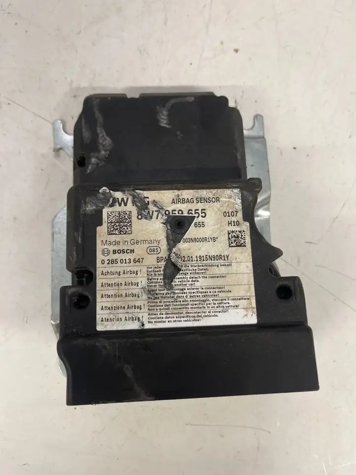 Audi A4 S4 B8 8K (2011 - 2015) 8W7959655 Датчик удара SRS — фото 3