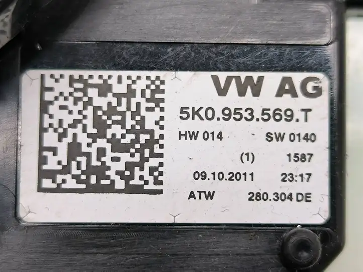 Volkswagen PASSAT B6 (2005 - 2010) 5K0953569T Контактное кольцо SRS — фото 7