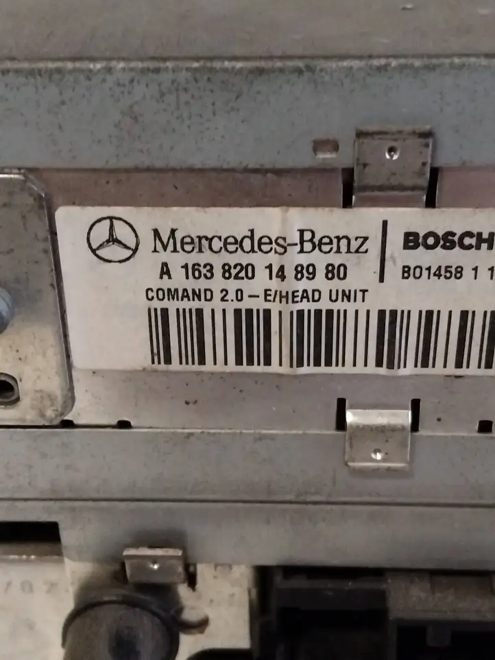 Mercedes-Benz ML W163 (1997 - 2005) A1638201489 Магнитола / мультимедийная система — фото 5