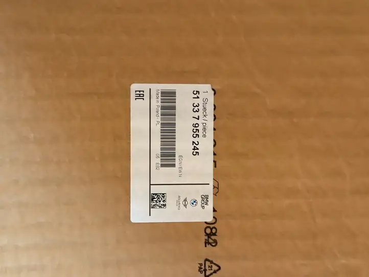 BMW 4 G22 G23 G24 G26 (2020 - ) 51337955245 Стекло передней двери — фото 4