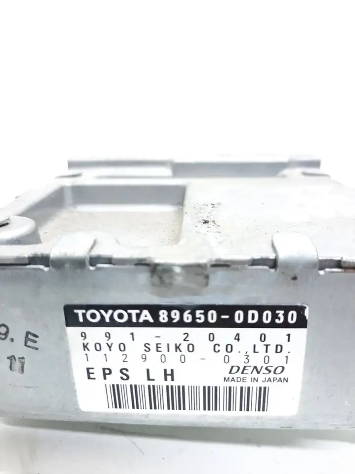 Toyota Yaris (1999 - 2003) 896500D030 Блок управления усилителем руля — фото 4