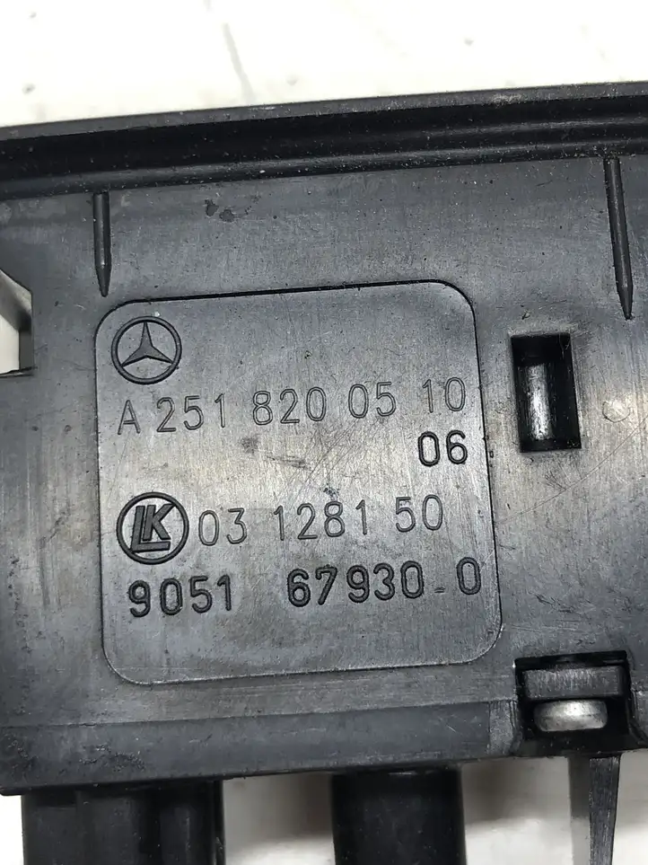 Mercedes-Benz GL X164 (2006 - 2012) A2518200510 Блок кнопок стеклоподъемников — фото 4