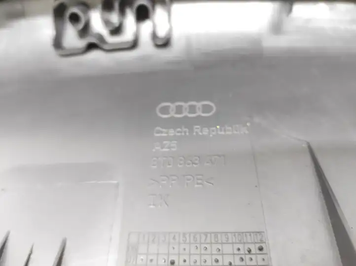 Audi S5 8T (2011 - 2016) 8T0863471 Отделка порога багажника — фото 4