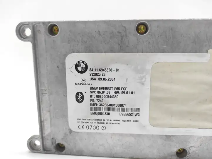 BMW 7 E65 E66 (2001 - 2008) 8411694632801 Bluetooth модуль — фото 4