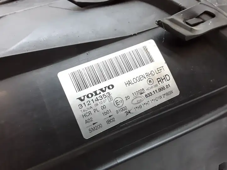 Volvo V70 (2007 - 2013) 31214353 Передняя фара — фото 3