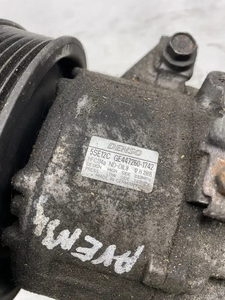 Toyota Avensis T250 (2006 - 2009) 4472601742 Компрессор (насос) кондиционера воздуха — фото 3