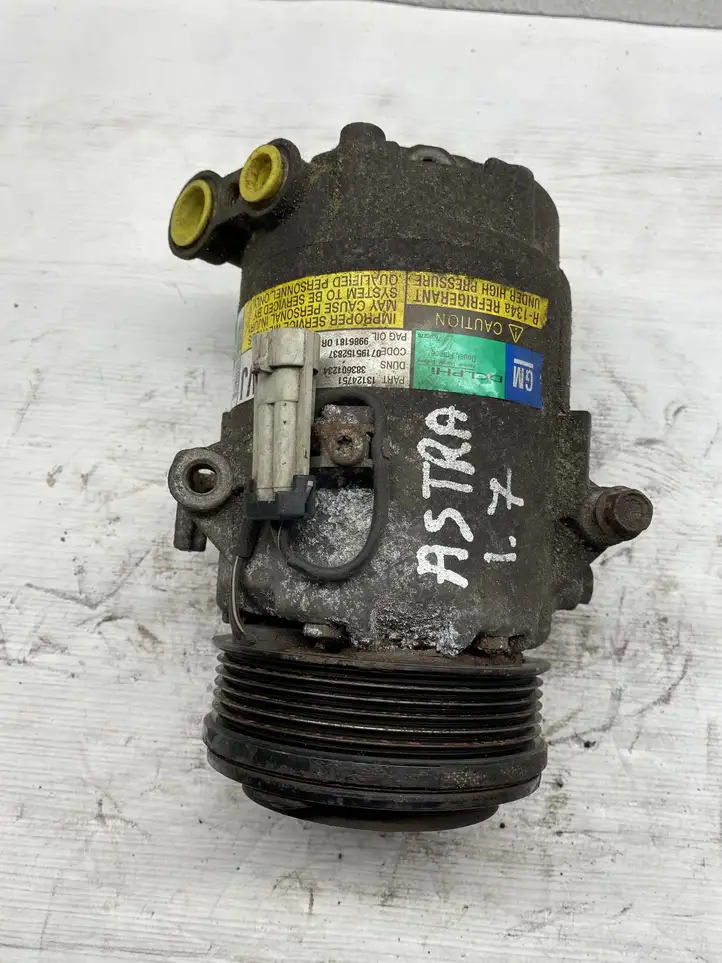 Opel Astra H (2004 - 2009) 13124751 Компрессор (насос) кондиционера воздуха — фото 2