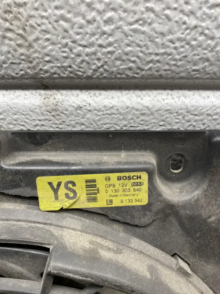 Opel Astra H (2004 - 2009) 0130303840 Электровентилятор радиатора — фото 2