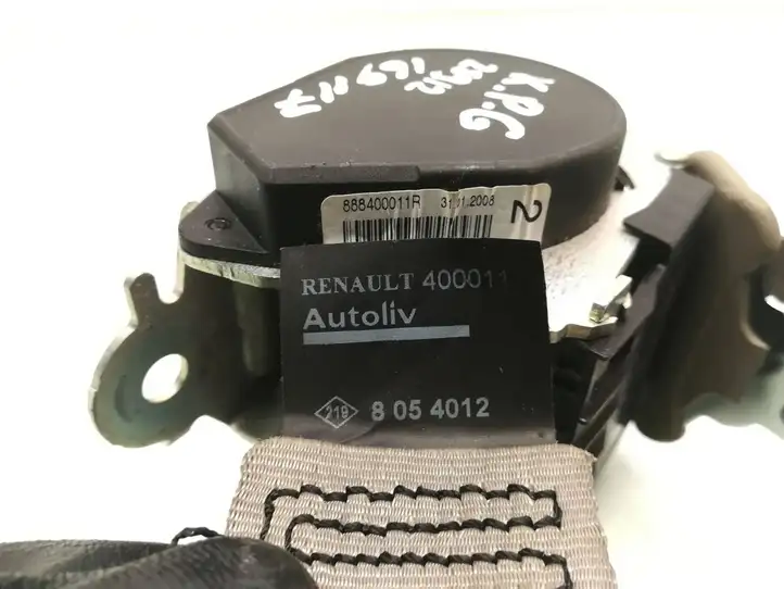 Renault Laguna III (2007 - 2015) 888400011R Задний ремень безопасности — фото 5