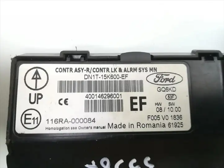 Ford Fiesta (2013 - 2017) DN1T-15K600-EF Модуль управления кузовом (BCM) — фото 5