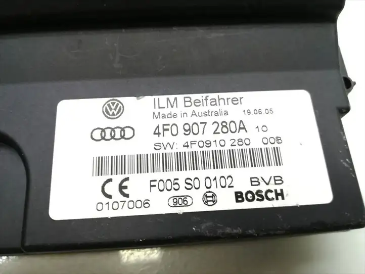 Audi A6 S6 C6 4F (2004 - 2008) 4F0907280A Прочие блоки управления — фото 5