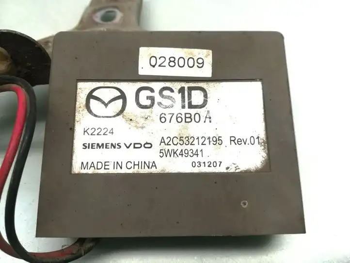Mazda 6 (2007 - 2009) GS1D676B0 Блок бесключевого доступа — фото 5