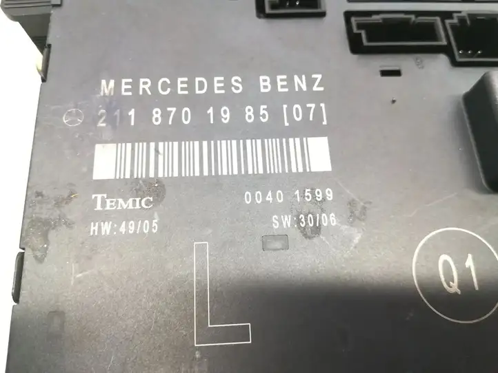 Mercedes-Benz E W211 (2002 - 2009) 2118701985 Блок управления дверью — фото 5