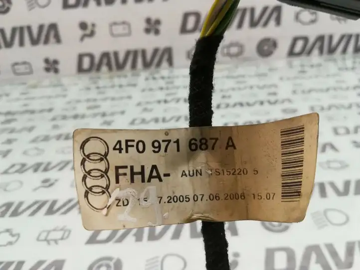 Audi A6 S6 C6 4F (2004 - 2008) 4F0971687A Проводка передней двери — фото 4