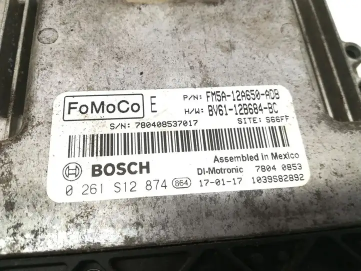 Ford Focus (2011 - 2015) FM5A-12A650-ADB Блок управления двигателем (ЭБУ) — фото 5