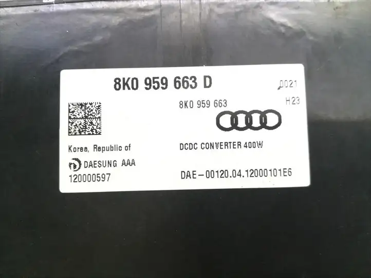 Audi A1 (2010 - 2014) 8K0959663D Блок управления стояночным тормозом — фото 5