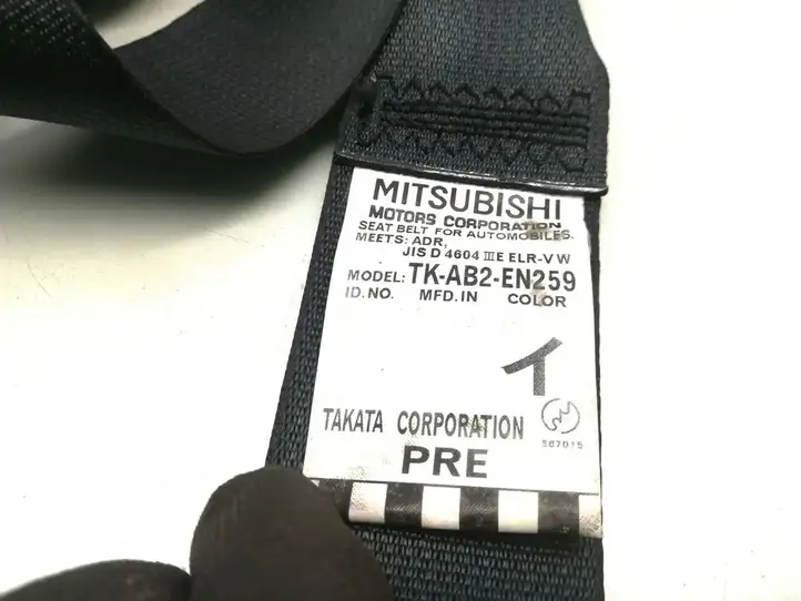 Mitsubishi Outlander (2001 - 2007) TK-AB2-EN259 Передний ремень безопасности — фото 5