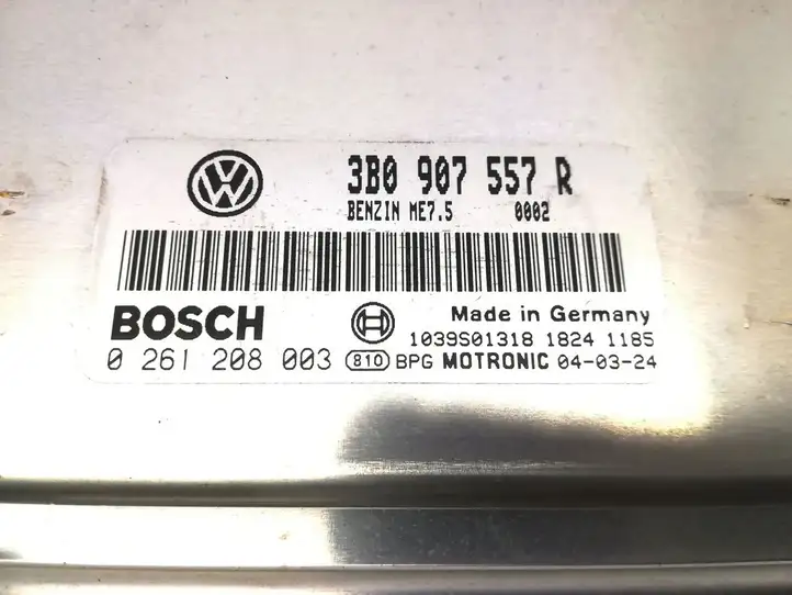 Volkswagen PASSAT B5.5 (2001 - 2005) 3B0907557R Блок управления двигателем (ЭБУ) — фото 5