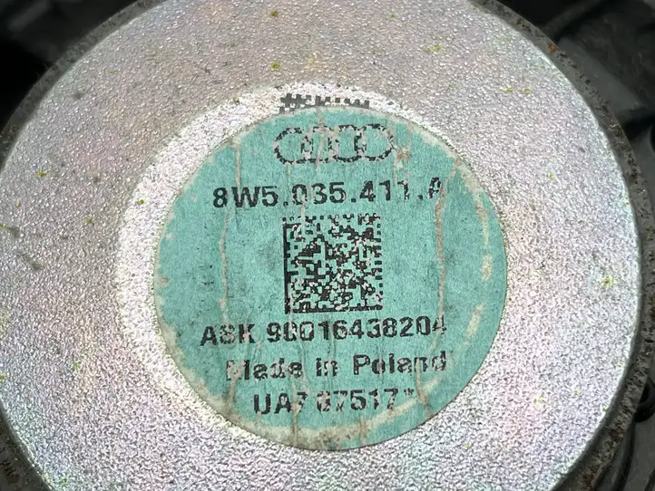 Audi A4 S4 B9 (2015 - 2019) 8W5035411A Динамики задних дверей — фото 6