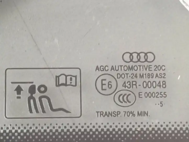 Audi A3/S3 8V (2012 - 2016) 8V5345300H Заднее боковое стекло — фото 2